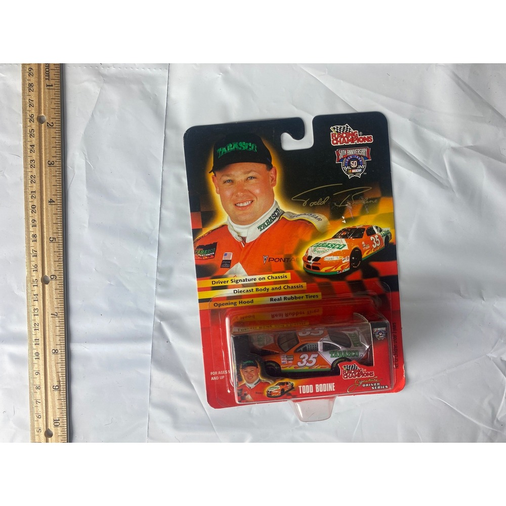 Action Racing Collectables Todd Bodine 35 Tabasco 50th‎ Anniversary Diecast Car
